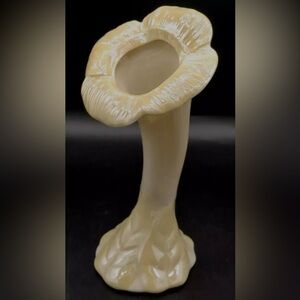 Belleek Porcelain Spill Vase Lustre Top Sunflower 6th Mark